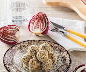 Polpette di radicchio e ricotta