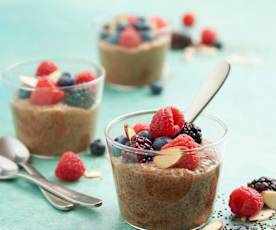 Overnight Chocolate Chia Pudding