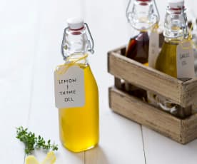 Lemon and thyme oil