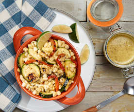 Grilled Corn Salad with Cilantro Vinaigrette