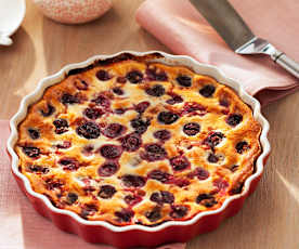 Clafouti de cerezas