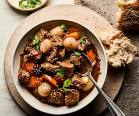 Goulash em molho picante de cerveja