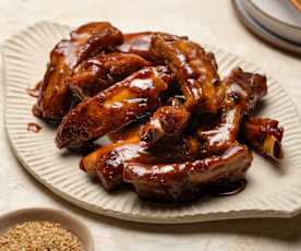 Sườn Xào Chua Ngọt Kiểu Hoa