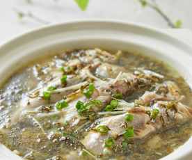 雪菜春笋黄鱼汤