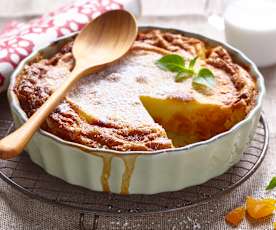 Clafoutis exotique aux abricots secs