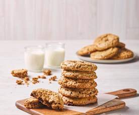 Almond Butter Oatmeal Cookies