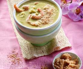 Exotische Spitzkohlsuppe