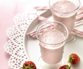 Batido de fresas