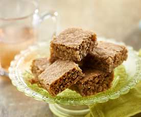 Haferflocken-Blechkuchen