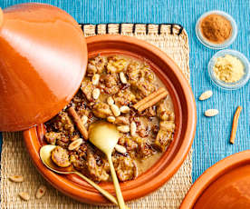 Tajine d'agneau sucré (m'rozia)