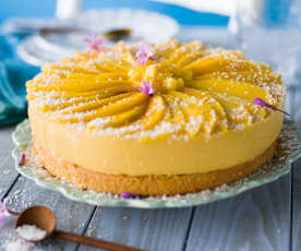 Bavarois à la mangue