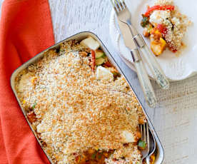 Středomořský zeleninový pekáč