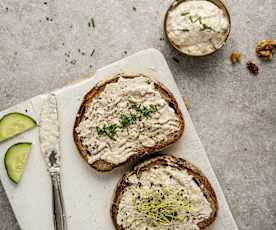 Tartinade concombre-ricotta