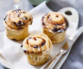 Schoko-Zimtschnecken