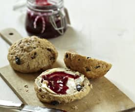 Petits pains au müesli (sucrés)