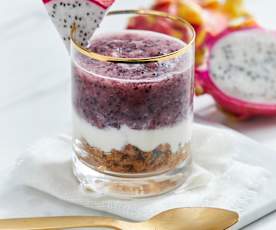 Drachenfrucht-Trifle