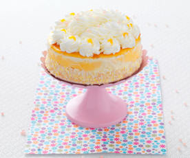 Vacherin glacé à l'abricot