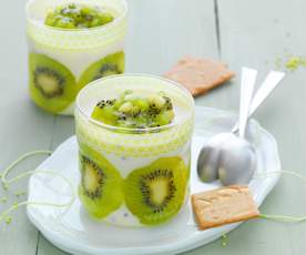 Mousse de kiwi