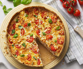 Quiche Ayam Basil Tomat