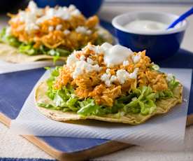 Shredded Chicken in Tomato Sauce (Tinga de Pollo)