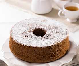 Chiffon cake al cioccolato