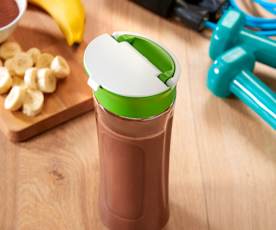 Muz, Kakao ve Yulaf Sütlü Smoothie