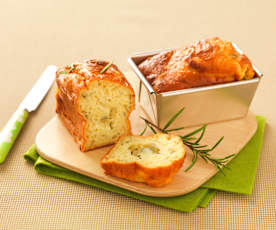 Plumcake salato con miele, rosmarino e Gorgonzola