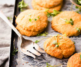 Bolinhos de salmão