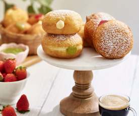 Bomboloni with Custard