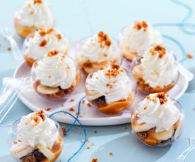 Mini-banoffee pie