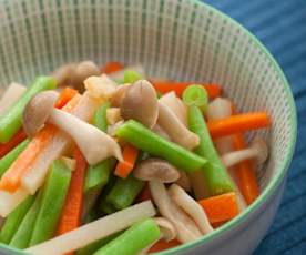 四季豆炒馬鈴薯