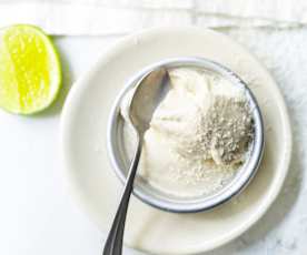 Glace coco et citron vert