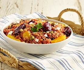 Orange Balsamic Beet and Quinoa Salad
