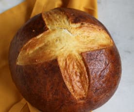 Bawarski chleb preclowy
