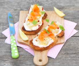 Tartines scandinaves