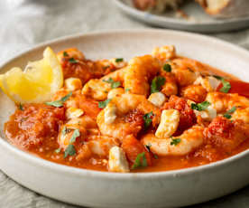 Prawn Saganaki