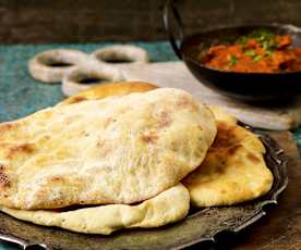 Naan Bread with Onion and Cumin