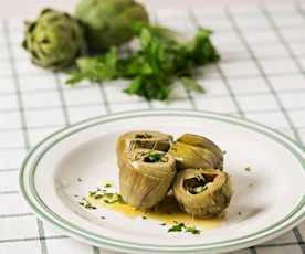 Alcachofas a la romana