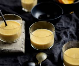 Orange liqueur zabaglione