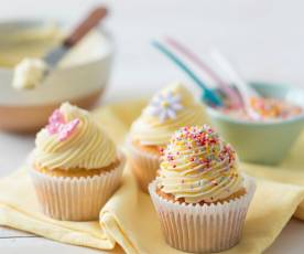 Cupcakes βανίλιας