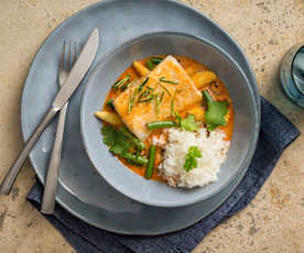 Steamed red curry fish (Matt Sinclair)