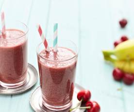 Kirsch-Bananen-Smoothie