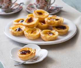 Portuguese-style custard tarts