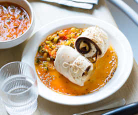 Involtini de poulet aux légumes du soleil