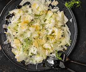 Salade de fenouil au parmesan