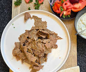 Döner kebab di carne di manzo