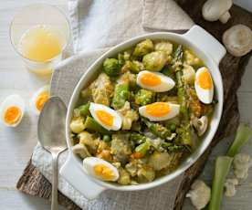 Menestra de verduras a la sidra