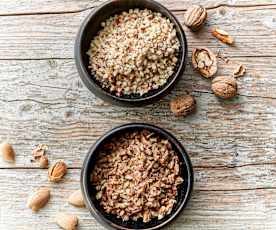 Nueces picadas gruesas (100 g)