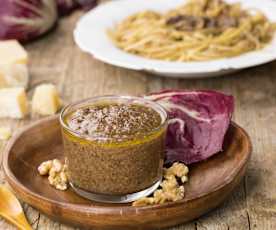 Pesto radicchio e noci