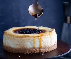 Cheesecake aux perles de tapioca